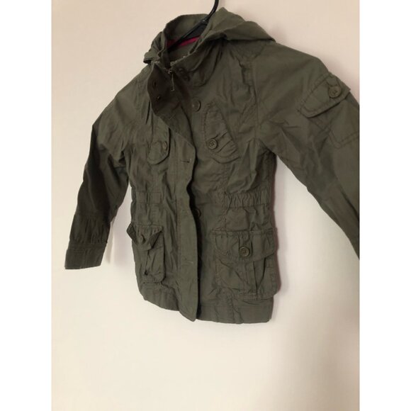American Eagle 77Kids Military Green Jacket Size 4 yrs - Picture 3 of 9